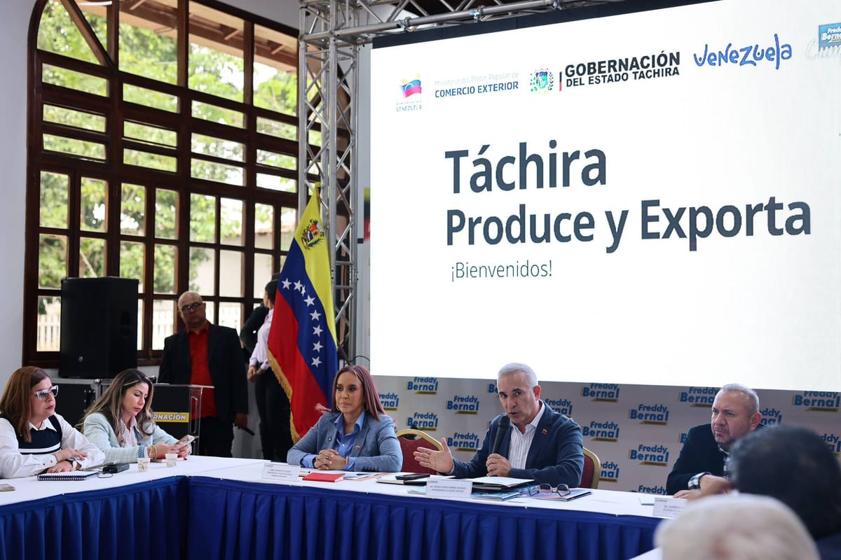 Ministra de Comercio Exterior se reunió con exportadores tachirenses