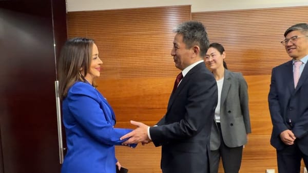 Ministra Godoy se reunió con Viceministro de Comercio de China
